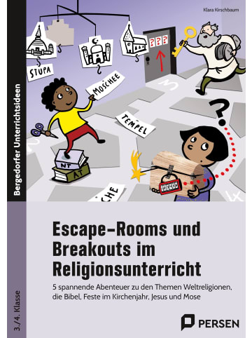 Persen Verlag i.d. AAP Escape-Rooms und Breakouts im Religionsunterricht | 5 spannende Abenteuer zu...