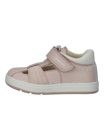 Geox Halbschuhe in Rosa/Weiß