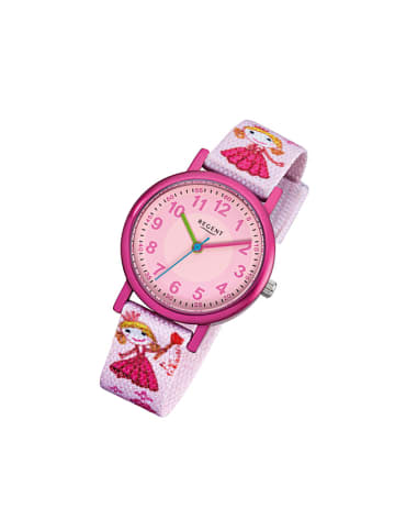 Regent Armbanduhr Regent Kinderuhren rosa klein (ca. 29mm)