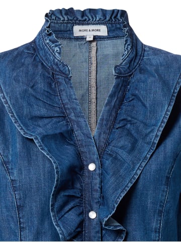 More & More Bluse in blau