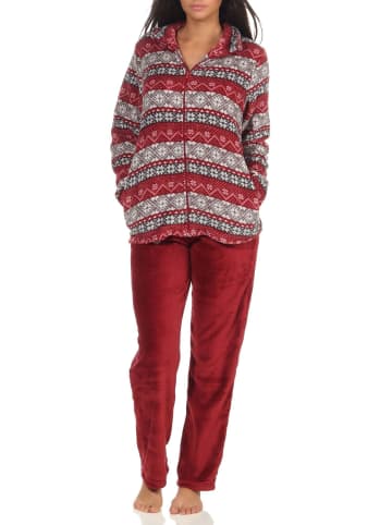 NORMANN Hausanzug Coralfleec Norweger Design - 51160 in marine