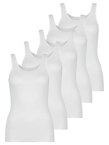 Nina von C. 5er Pack Achselhemd in weiss