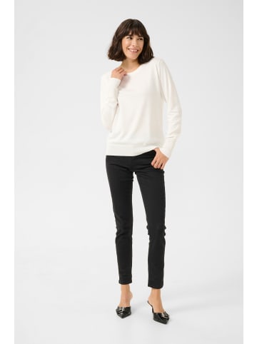 Kaffe Strickpullover KAlizza Regular fit in Chalk