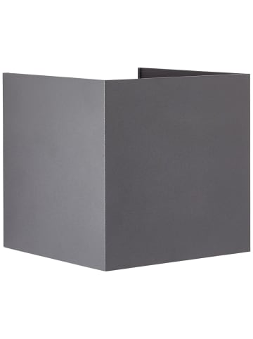 Brilliant Hilly LED Außenwandleuchte in dunkelgrau