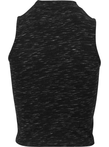 Urban Classics Urban Classics Damen Ladies Space Dye Top in blk/wht