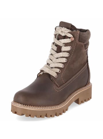 Tamaris Schnürstiefel in braun