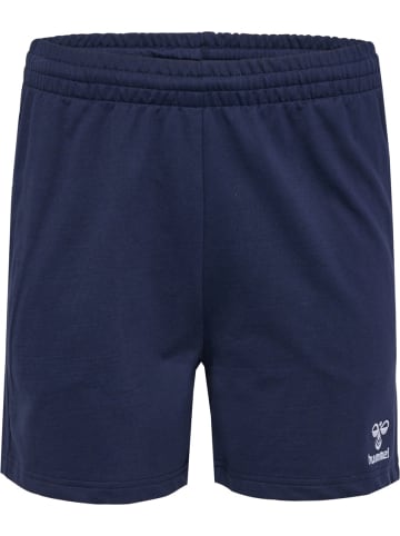 Hummel Sportshorts "Hmlgo 2.0 Sweatshorts Woman" in Blau