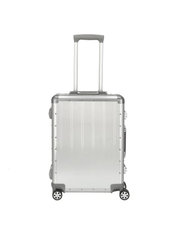 Alumaxx Orbit 44 - 4-Rollen-Kabinentrolley 55 cm in silber matt