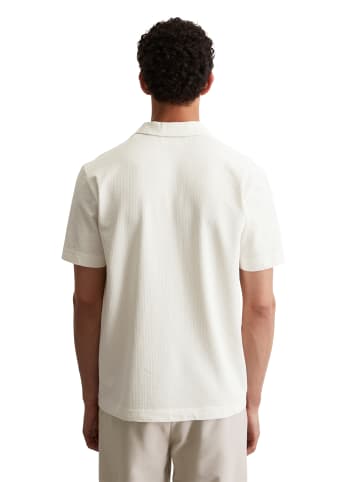 Marc O'Polo DfC Seersucker-Jerseyshirt regular in Silky White