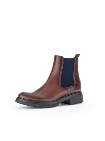 Gabor Fashion Chelsea Boot in Braun