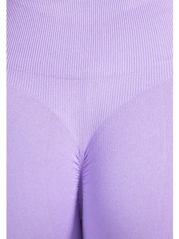 SMILODOX Leggings Alira Scrunch in Lila
