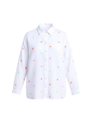 Angel of Style Hemdbluse in schneeweiß