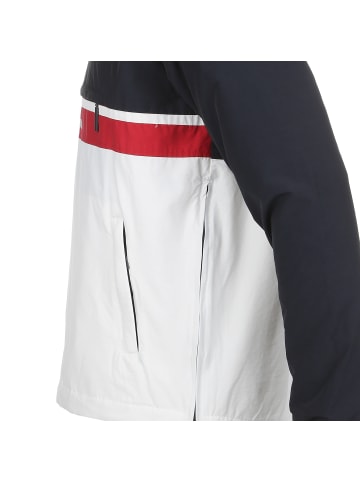 Sergio Tacchini Windbreaker in night sky/tango red