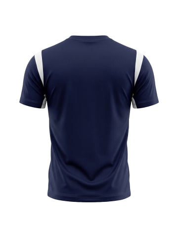 T-Shirt in navy/gardenia