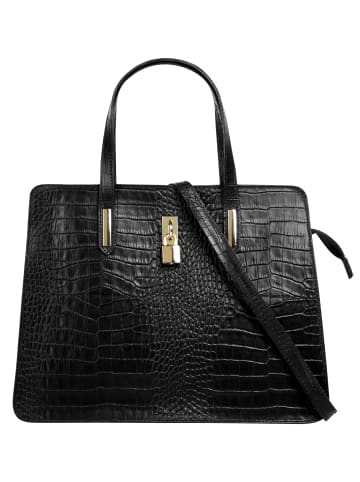 Cluty Handtasche in schwarz