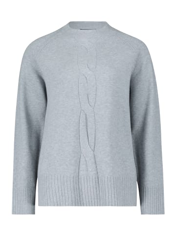 Betty Barclay Strickpullover langarm in Grey Melange