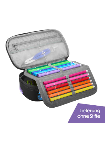 Coocazoo Schlampermäppchen, Reißverschluss in Floral Artnight