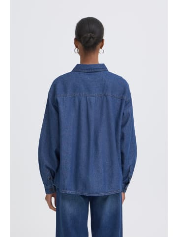 ICHI Jeanshemd IHARCHER Loose fit in Medium blue