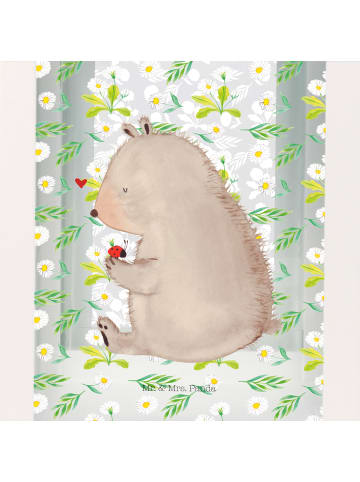 Mr. & Mrs. Panda Laterne Bär Marienkäfer ohne Spruch in Transparent