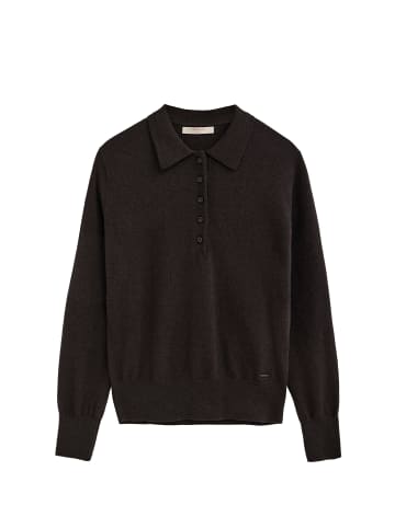 Polo Club Pullover WOMAN NEROLI LONG SLEEVE REGULAR FIT in Dunkle Schokolade
