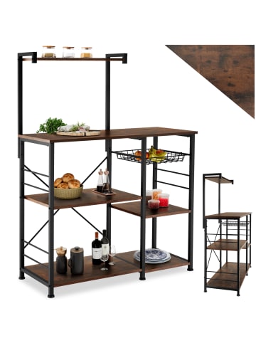 tectake Standregal Crawley 90x40x131,5cm