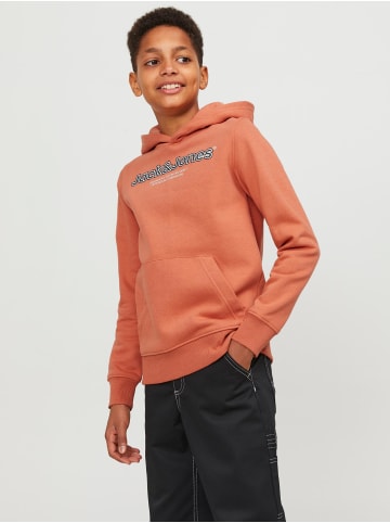 JACK & JONES Junior Kapuzen-Sweatshirt in ginger