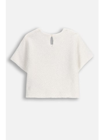 Coccodrillo Kurzarm-Pullover in ecru