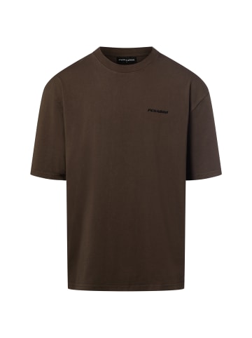 PEGADOR T-Shirt Logo in schoko