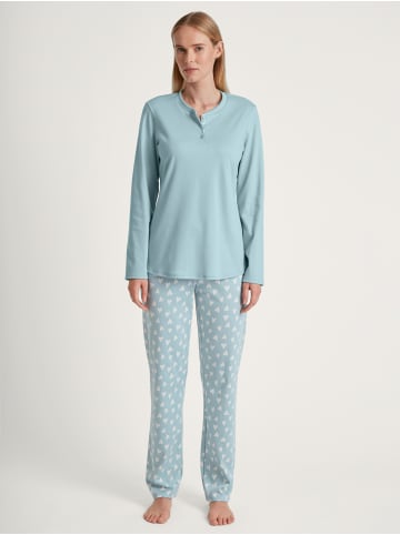 Calida Pyjama in sterling blue