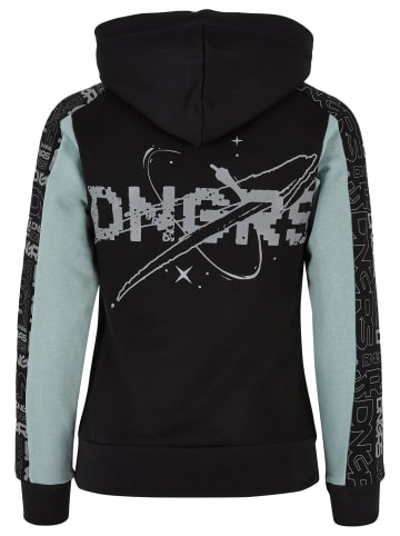 DNGRS Dangerous Kapuzenpullover in black/grey