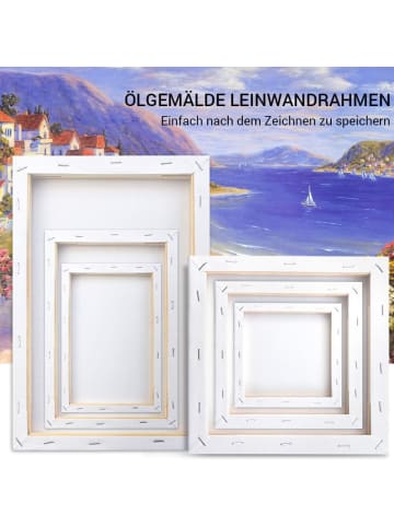 ARTNANAS Leinwand-19-teilig / 20-teillig mit 48 Farben (15–40cm)