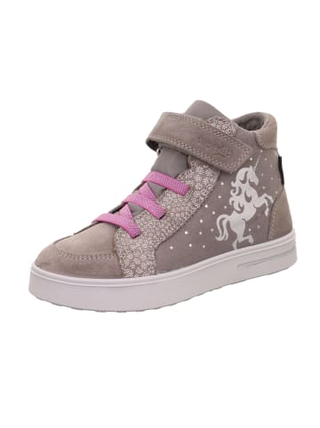 superfit Ankle Boot STELLA in Grau/Rosa
