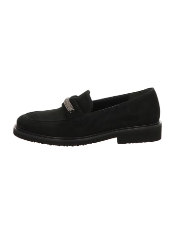 Gabor Mokassin Slipper in Schwarz