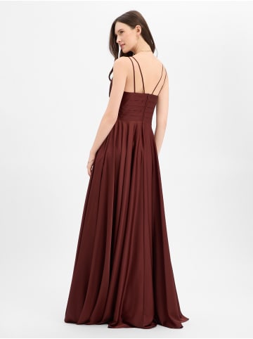 Marie Lund Abendkleid in schoko - 0001