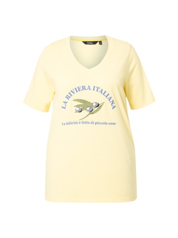 Ulla Popken Shirt in sorbet gelb