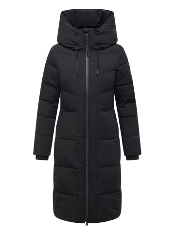 Navahoo Steppmantel Schokokuss XIV in Black
