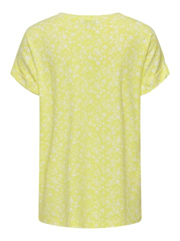 ONLY T-Shirt 'MOSTER AOP' Gelb