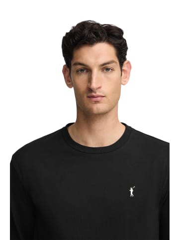 Polo Club Langarmshirt in Schwarz
