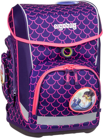 Ergobag Schulranzen cubo light Set LUMI in PerlentauchBär