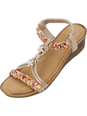 Palado Keilsandaletten Isotora in Gold