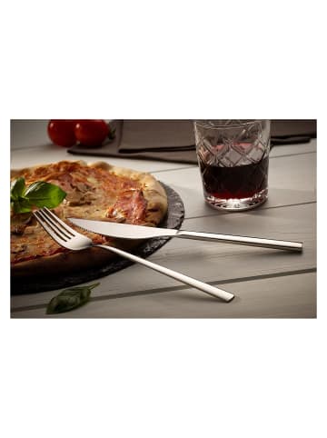 Echtwerk 8 tlg. Set Pizzabesteck-Set in Silber