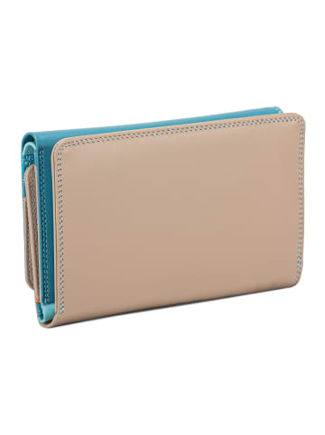 MYWALIT Geldbörse Leder 14 cm sardinia