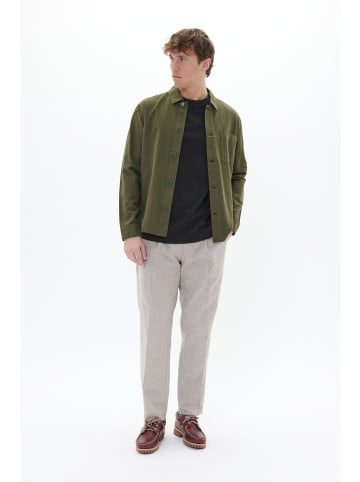 Matinique Overshirts MAOrignal Gerade Passform in Olive Night