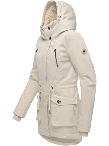 ragwear Kurzmantel Ellsa YOUMODO in Ecru