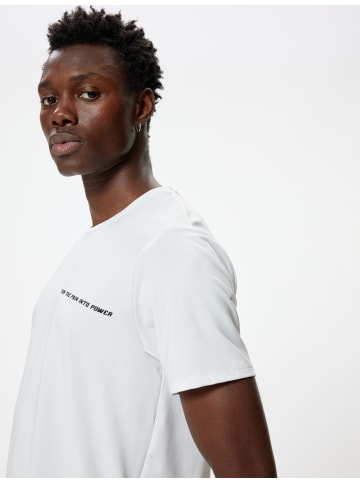 KOTON T-shirt in Weiß