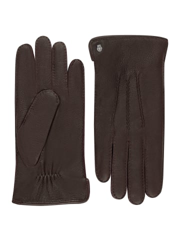 Roeckl Handschuh aus weichem Hirsch-Nappaleder in Braun