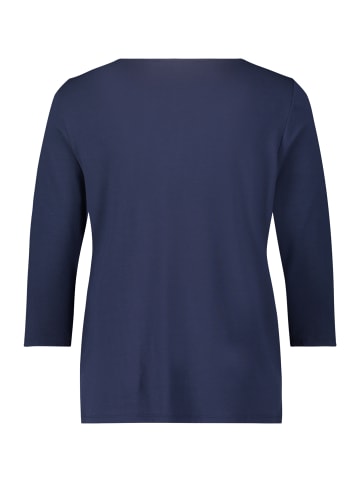 Betty Barclay Blusenshirt im Layer Look in dunkelblau