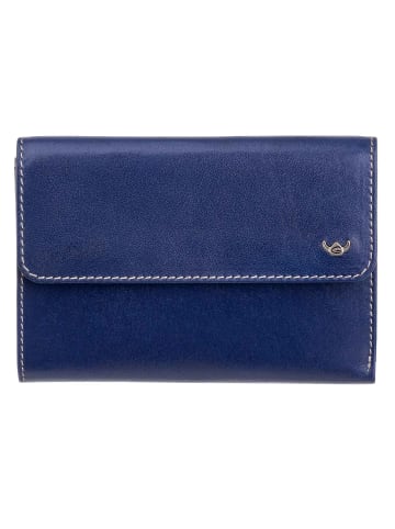 Golden Head Venezia Reißverschlussbörse Ladies purse wallet Geldbörse Damen Dunkelblau
