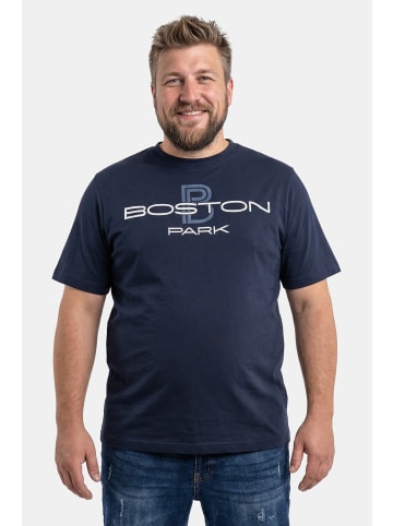 Boston Park Kurzarm T-Shirt in navy blau
