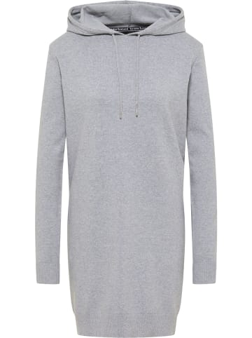 Bruno Banani Strickkleid Blake in Grau / Melange